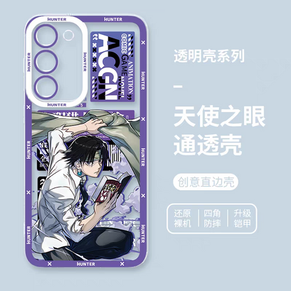 Japanese Anime Hunter X Hunter Anime Fighting Version | Gon Killua Kurapika Chrollo Leorio Matiy Hisoka Morow Meruem 8 Style - Phone Case Samsung Galaxy S26 S25 S24 S23 S22 S21 FE Ultra Edge