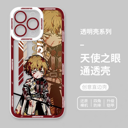 Game Character Limbus Company Drawing Style | Sinclair Fighting - iPhone Case PLUS SE2 XS XR X 11 12 13 14 15 16 17 Pro Promax 12mini 13mini