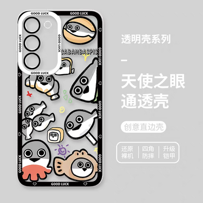 Japan Style Cute Animals Style | Funny Sacabanbaspis Fish Part1 8 Styles - Phone Case Samsung Galaxy S26 S25 S24 S23 S22 S21 FE Ultra Edge