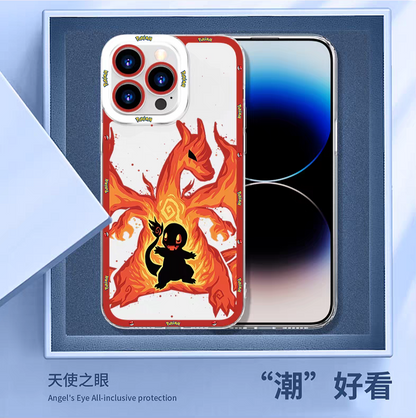 Japan Cartoon Pokemon Evolution Soul Version | Piplup Empoleon - iPhone Case PLUS SE2 XS XR X 11 12 13 14 15 16 16e 17 Pro Promax 12mini 13mini