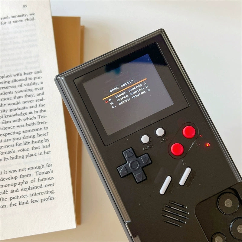 Cute Cartoon Game Consoles Phone Case | Vintage White & Black - Phone Case Samsung Galaxy S25 S24 S23 S22 S21 Ultra KawaiiGiftLand