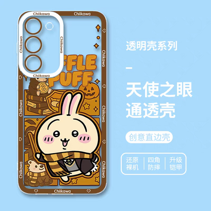 Japanese Anime Chiikawa Magic School Version | Chiikawa Hachiware Usagi Momonga 4 Styles - Phone Case Samsung Galaxy S26 S25 S24 S23 S22 S21 FE Ultra Edge