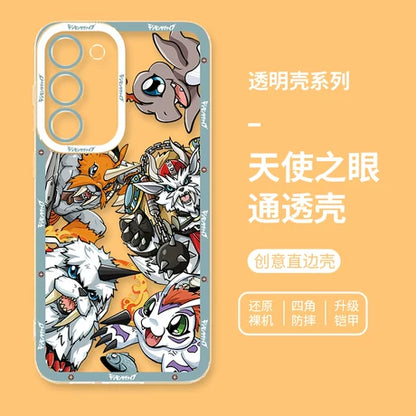 Anime Digimon Digital Monster Evolution Verison | Gomamon - Phone Case Samsung Galaxy S25 S24 S23 S22 S21 FE Ultra