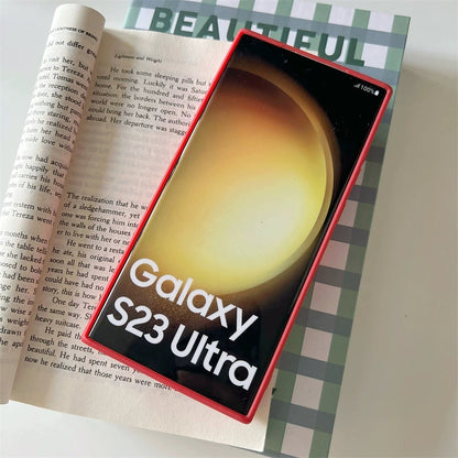 Cute Cartoon Game Consoles Phone Case | Red Blue Monster - Phone Case Samsung Galaxy S23 S22 S21 Ultra KawaiiGiftLand