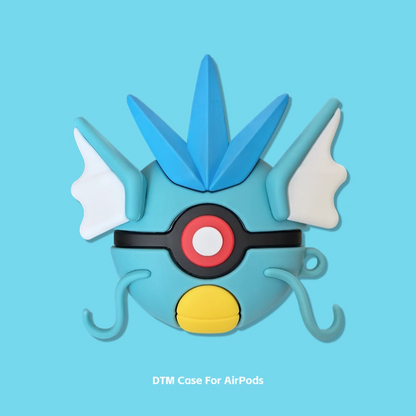 Japan Cartoon Pokemon Anime | Sprigatito Tyranitar Squirtle Charizard Gyarados Sylveon Cubone Meowth Mew- AirPods AirPodsPro AirPods3 AirPods4 Case