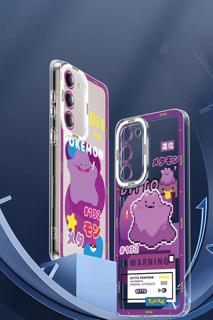 Japan Cartoon Pokemon | Ditto 8 Part1 Styles - Phone Case Samsung Galaxy S26 S25 S24 S23 S22 S21 FE Ultra Edge