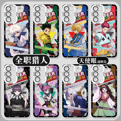 Japanese Anime Hunter X Hunter Anime Version | Killua Gon Kurapika Hisoka Morow Calltt Matiy Nephelpito Alluka - Phone Case Samsung Galaxy S26 S25 S24 S23 S22 S21 FE Ultra Edge