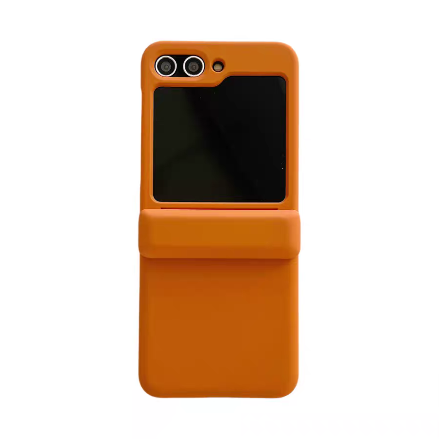 Korea Style Simple Fashion Card Holder Style | Matt 12 Colours - Phone Case Samsung Galaxy Z Flip 3 4 5 6 7