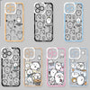 Japanese Cartoon Joker Bear | Full Screen 7 Styles - iPhone Case PLUS SE2 XS XR X 11 12 13 14 15 16 16e 17 17e Pro Promax 12mini 13mini