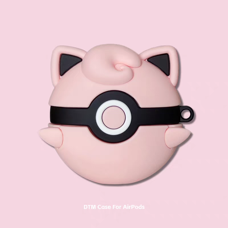 Japan Cartoon Pokemon Anime | Mewtwo Bulbasaur Growlithe Jigglypuff Pokemon Ball Snoriax Lucario Garchomp Rayquaza - AirPods AirPodsPro AirPods3 AirPods4 Case