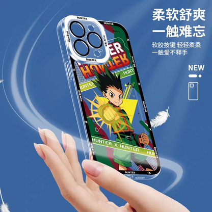 Japanese Anime Hunter X Hunter Anime Version | Killua Gon Kurapika Hisoka Morow Calltt Matiy Nephelpito Alluka - iPhone Case PLUS SE2 XS XR X 11 12 13 14 15 16 16e 17 17e Pro Promax 12mini 13mini