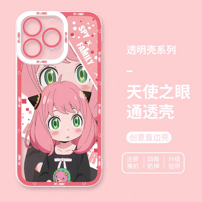 Japan Cartoon SPY Family Anya Forger | Daily - iPhone Case PLUS SE2 XS XR X 11 12 13 14 15 16 17 Pro Promax 12mini 13mini