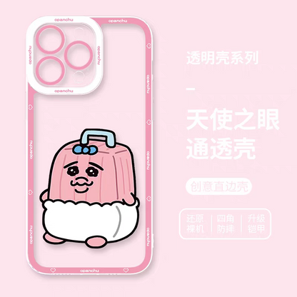 Cute Japanese Character Opanchu Usagi | Be a Bag - iPhone Case PLUS SE2 XS XR X 11 12 13 14 15 16 17 Pro Promax 12mini 13mini