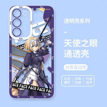 Japanese Anime Fate Stay Night | Joan of Arc - Phone Case Samsung Galaxy S25 S24 S23 S22 S21 FE Ultra Edge