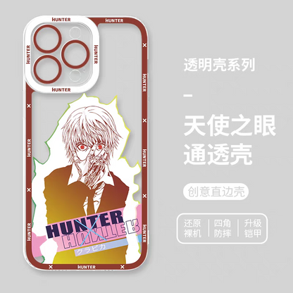 Japanese Anime Hunter X Hunter Anime & Comic Fighting Version | Killua Gon Kurapika Hisoka Morow - iPhone Case PLUS SE2 XS XR X 11 12 13 14 15 16 16e 17 17e Pro Promax 12mini 13mini