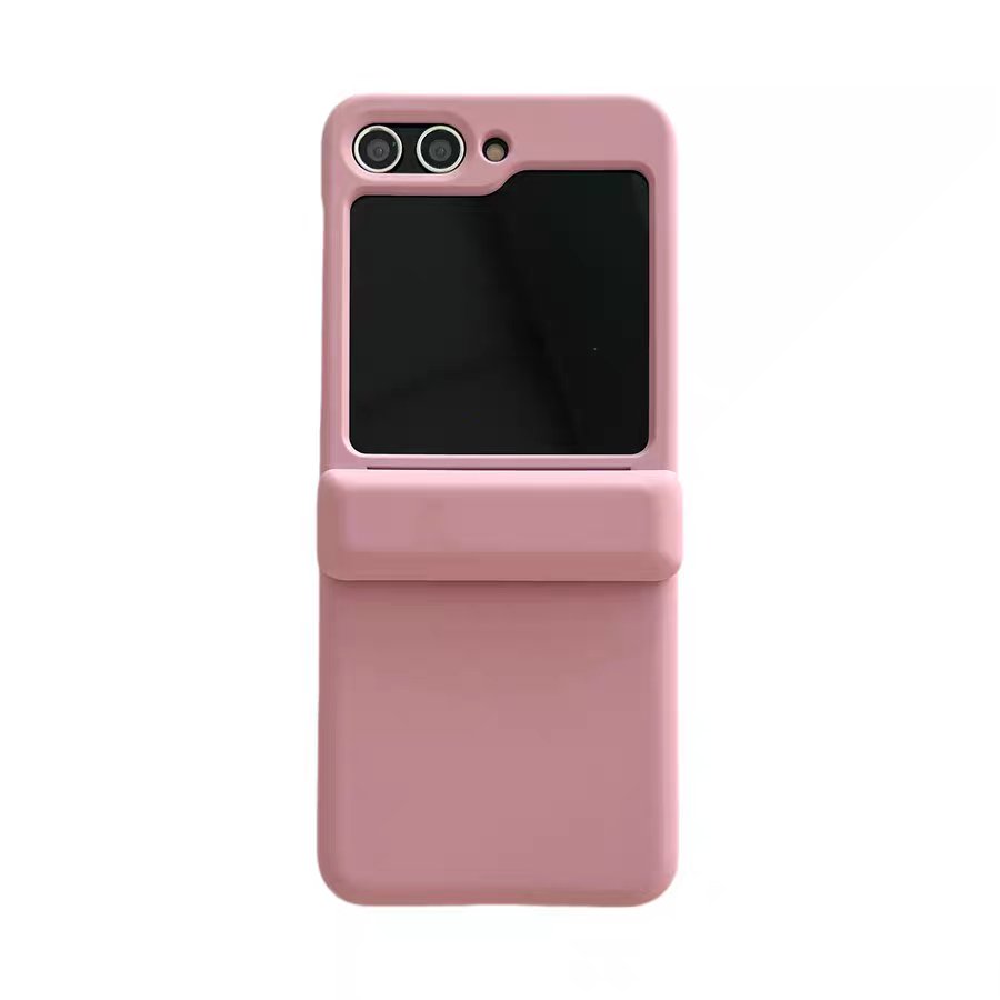 Korea Style Simple Fashion Card Holder Style | Matt 12 Colours - Phone Case Samsung Galaxy Z Flip 3 4 5 6 7