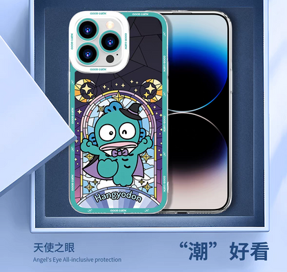 Japan Cartoon Halloween Glass Window Version | Cinnamoroll - iPhone Case 6 7 8 PLUS SE2 XS XR X 11 12 13 14 15 16 16e 17 Pro Promax 12mini 13mini
