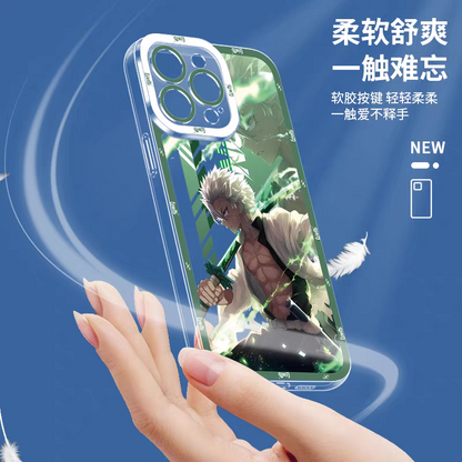 Japanese Anime Kimetsu no Yaiba Demon Slayer Anime Fighting Style | Tanjiro Sanemi Gyoumei Muichiro Giyuu Obanai Mitsuri Shinobu - iPhone Case 7 8 PLUS SE2 XS XR X 11 12 13 14 15 16 16e 17 Pro Promax 12mini 13mini