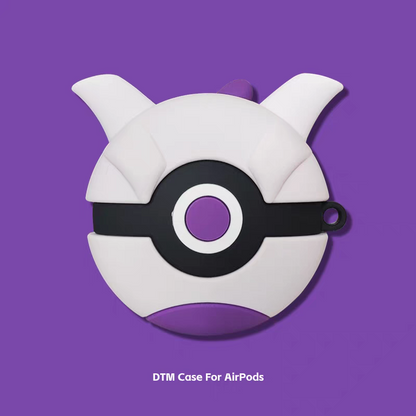 Japan Cartoon Pokemon Anime | Mewtwo Bulbasaur Growlithe Jigglypuff Pokemon Ball Snoriax Lucario Garchomp Rayquaza - AirPods AirPodsPro AirPods3 AirPods4 Case