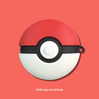 Japan Cartoon Pokemon Anime | Mewtwo Bulbasaur Growlithe Jigglypuff Pokemon Ball Snoriax Lucario Garchomp Rayquaza - AirPods AirPodsPro AirPods3 AirPods4 Case