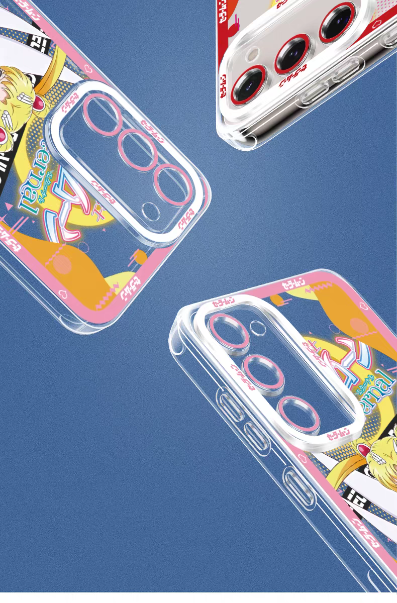 Japanese Cartoon Sailor Girl | Sailor Venus - Sailormoon Phone Case Samsung Galaxy S25 S24 S23 S22 S21 FE Ultra Edge21 FE Ultra Edge