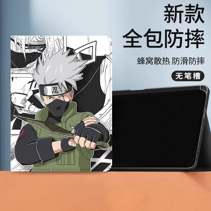Japanese Anime Naruto Ninja Comic Anime Style Protect Case | Kakashi - iPad Mini 4,5,6,7 / iPad Air / iPad Pro 2025 2024 2022 2021 2020 2018