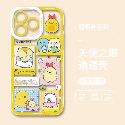 Japanese Cartoon Sumikko Gurashi | Daily Playtime - iPhone Case PLUS SE2 XS XR X 11 12 13 14 15 16 17 Pro Promax 12mini 13mini