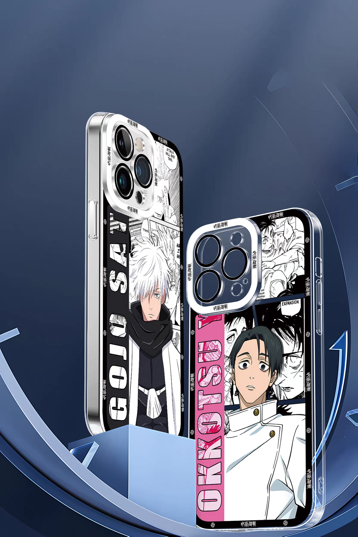 Japanese Anime Jujutsu Kaisen Comic Style | Kugisaki Nobara Higuruma Hiromi Hakari Kinji Zenin Maki 4 Styles - iPhone Case PLUS SE2 XS XR X 11 12 13 14 15 16 16e 17 17e Pro Promax 12mini 13mini