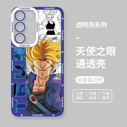 Japanese Anime Dragon Ball Comic Version | Son Goku Vegito Trunks Frieza Android 18 Majin Buu 8 Styles - Phone Case Samsung Galaxy S26 S25 S24 S23 S22 S21 FE Ultra Edge