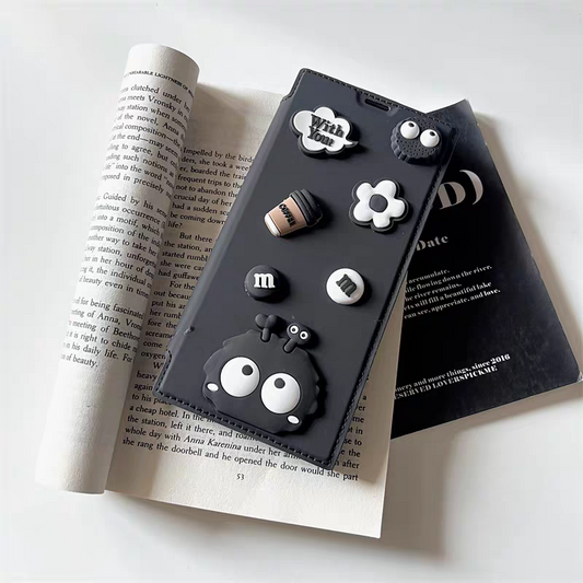 Japan Anime | Cute Duty Balls Briquettes - Phone Case Samsung Galaxy S24 S23 S22 Plus Ultra KawaiiGiftLand