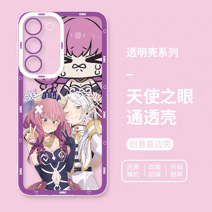 Japanese Anime FRIEREN | Aura Part1 8 Styles - Phone Case Samsung Galaxy S26 S25 S24 S23 S22 S21 FE Ultra Edge
