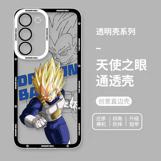 Japanese Anime Dragon Ball | Vegeta Super Saiyan - Phone Case Samsung Galaxy S25 S24 S23 S22 S21 FE Ultra
