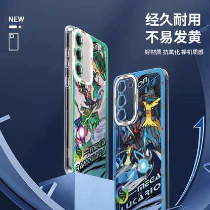 Japan Cartoon Pokemon Mega Evolution Anime | Groudon - Phone Case Samsung Galaxy S25 S24 S 23 S22 S21 FE Ultra Edge