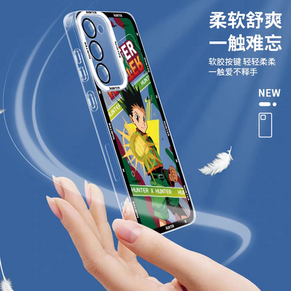 Japanese Anime Hunter X Hunter Anime Version | Killua Gon Kurapika Hisoka Morow Calltt Matiy Nephelpito Alluka - Phone Case Samsung Galaxy S26 S25 S24 S23 S22 S21 FE Ultra Edge