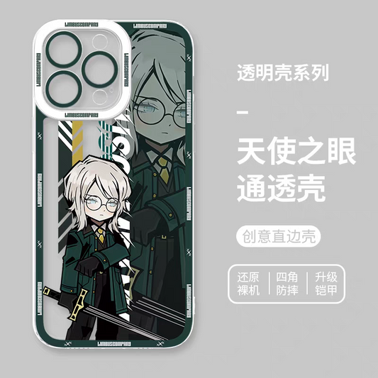 Game Character Limbus Company Drawing Style | Faust - iPhone Case PLUS SE2 XS XR X 11 12 13 14 15 16 17 Pro Promax 12mini 13mini