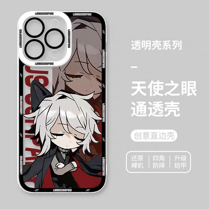 Game Character Limbus Company | Faust - iPhone Case 6 7 8 PLUS SE2 XS XR X 11 12 13 14 15 16 16e 17 Pro Promax 12mini 13mini