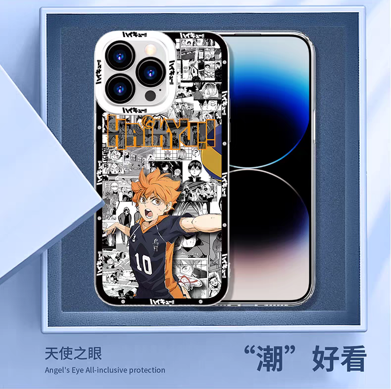 Japanese Anime Haikyu!! Comic with Anime Style | Kozume Kenma - iPhone Case PLUS SE2 XS XR X 11 12 13 14 15 16 17 Pro Promax 12mini 13mini