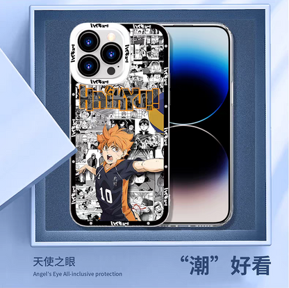 Japanese Anime Haikyu!! Comic with Anime Style | Kozume Kenma - iPhone Case PLUS SE2 XS XR X 11 12 13 14 15 16 17 Pro Promax 12mini 13mini
