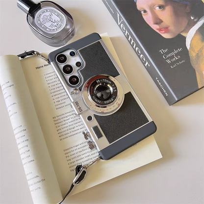Vintage Style | Vintage Camera - Phone Case Samsung Galaxy S25 S24 S23 S22 Ultra