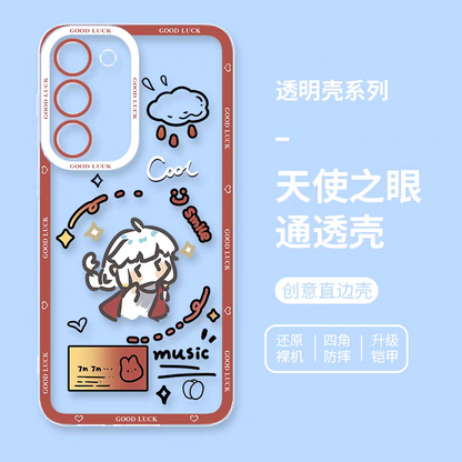 Game Sky Image Cute Drawing Style | Light Child with 8 Styles - Phone Case Samsung Galaxy S26 S25 S24 S23 S22 S21 FE Ultra Edge