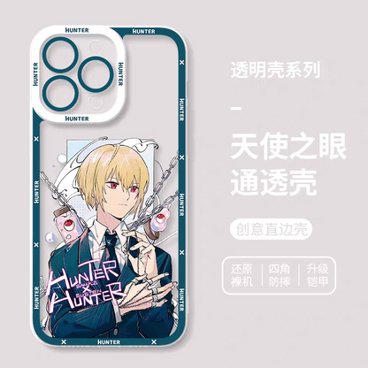 Japanese Anime Hunter X Hunter Formal Dress Version | Killua Gon Hisoka Morow Leorio Kurapika Chrollo Sharunaaku Irumi Feitan 9 Styles - iPhone Case PLUS SE2 XS XR X 11 12 13 14 15 16 16e 17 17e Pro Promax 12mini 13mini