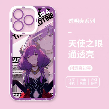 Japanese Anime FRIEREN | Aura Part1 8 Styles - iPhone Case PLUS SE2 XS XR X 11 12 13 14 15 16 16e 17 17e Pro Promax 12mini 13mini