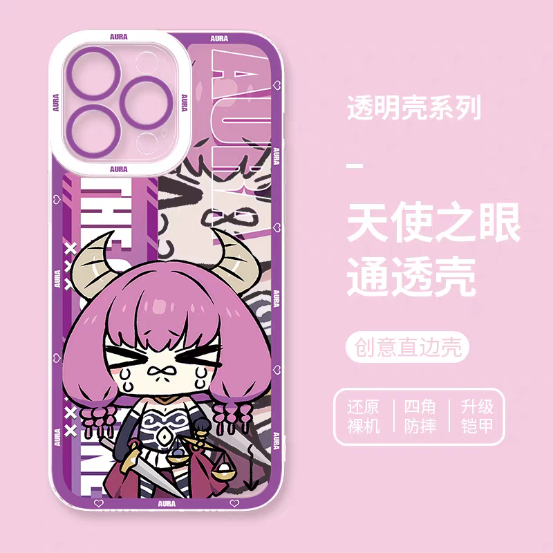 Japanese Anime FRIEREN | Aura Part1 8 Styles - iPhone Case PLUS SE2 XS XR X 11 12 13 14 15 16 16e 17 17e Pro Promax 12mini 13mini