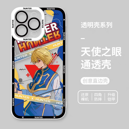 Japanese Anime Hunter X Hunter Anime Version | Killua Gon Kurapika Hisoka Morow Calltt Matiy Nephelpito Alluka - iPhone Case PLUS SE2 XS XR X 11 12 13 14 15 16 16e 17 17e Pro Promax 12mini 13mini