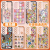 アニメ デジモン デジタルモンスター 全画面 カラフルバージョン | アイコンキャラクター&モンスター - スマホケース Samsung Galaxy S26 S25 S24 S23 S22 S21 FE Ultra Edge