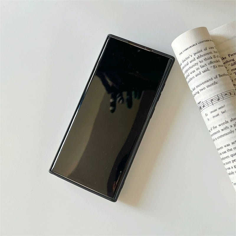 Cute Cartoon Game Consoles Phone Case | Vintage White & Black - Phone Case Samsung Galaxy S25 S24 S23 S22 S21 Ultra KawaiiGiftLand