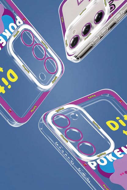 Japan Cartoon Pokemon | Ditto 8 Part1 Styles - Phone Case Samsung Galaxy S26 S25 S24 S23 S22 S21 FE Ultra Edge