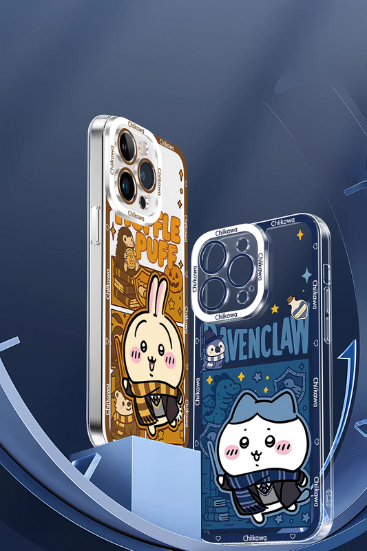 Japanese Anime Chiikawa Magic School Version | Chiikawa Hachiware Usagi Momonga 4 Styles - iPhone Case PLUS SE2 XS XR X 11 12 13 14 15 16 16e 17 17e Pro Promax 12mini 13mini