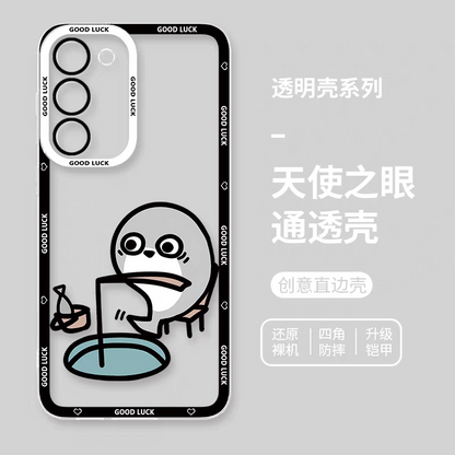 Japan Style Cute Animals Style | Funny Sacabanbaspis Fish Part2 8 Styles - Phone Case Samsung Galaxy S26 S25 S24 S23 S22 S21 FE Ultra Edge