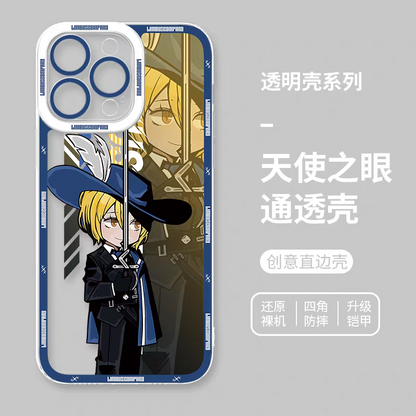 Game Character Limbus Company Drawing Style | Don Quixote - iPhone Case PLUS SE2 XS XR X 11 12 13 14 15 16 17 Pro Promax 12mini 13mini